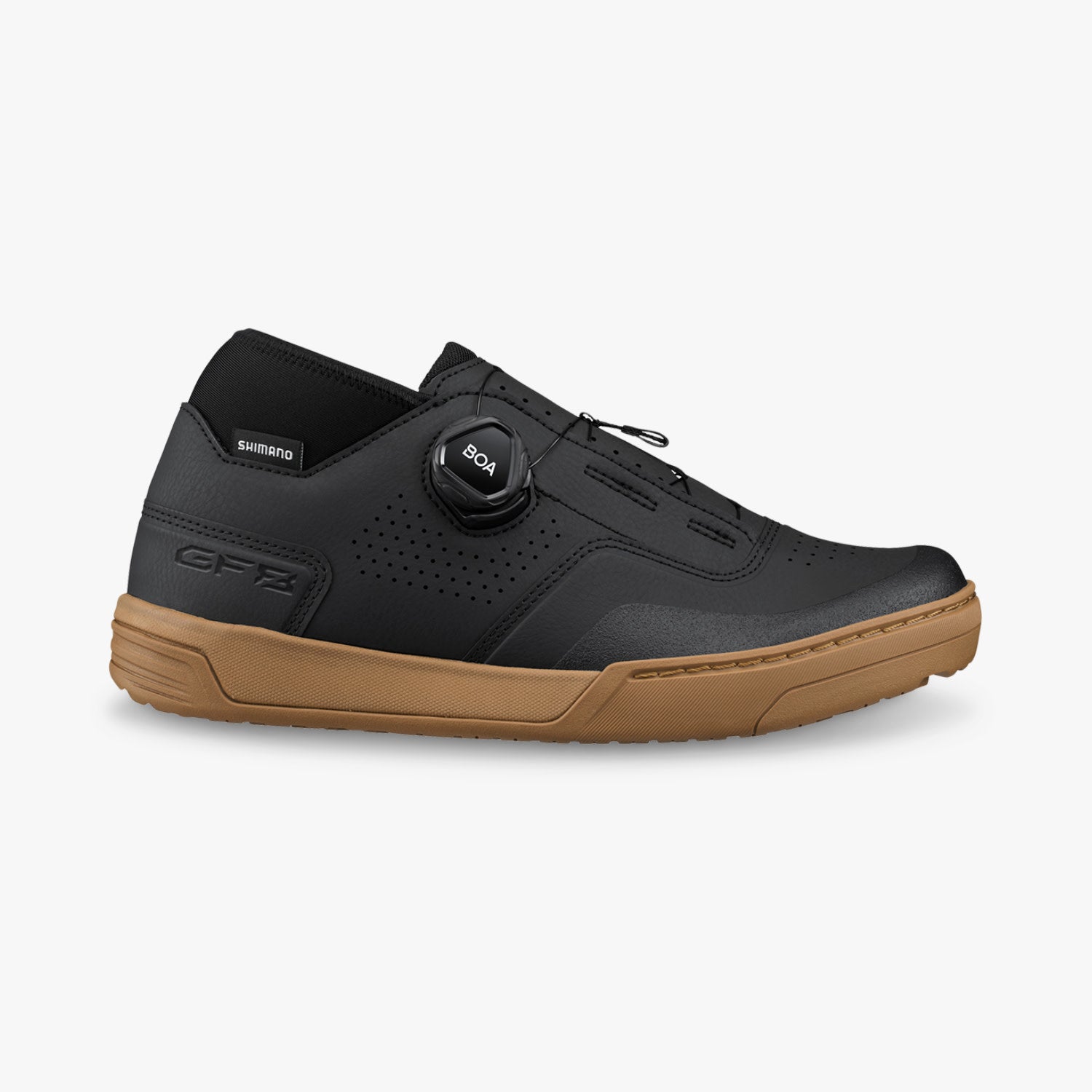 Shimano SH-GF800 Women's Flat Shoe, Black/Amber / 40 (W8)