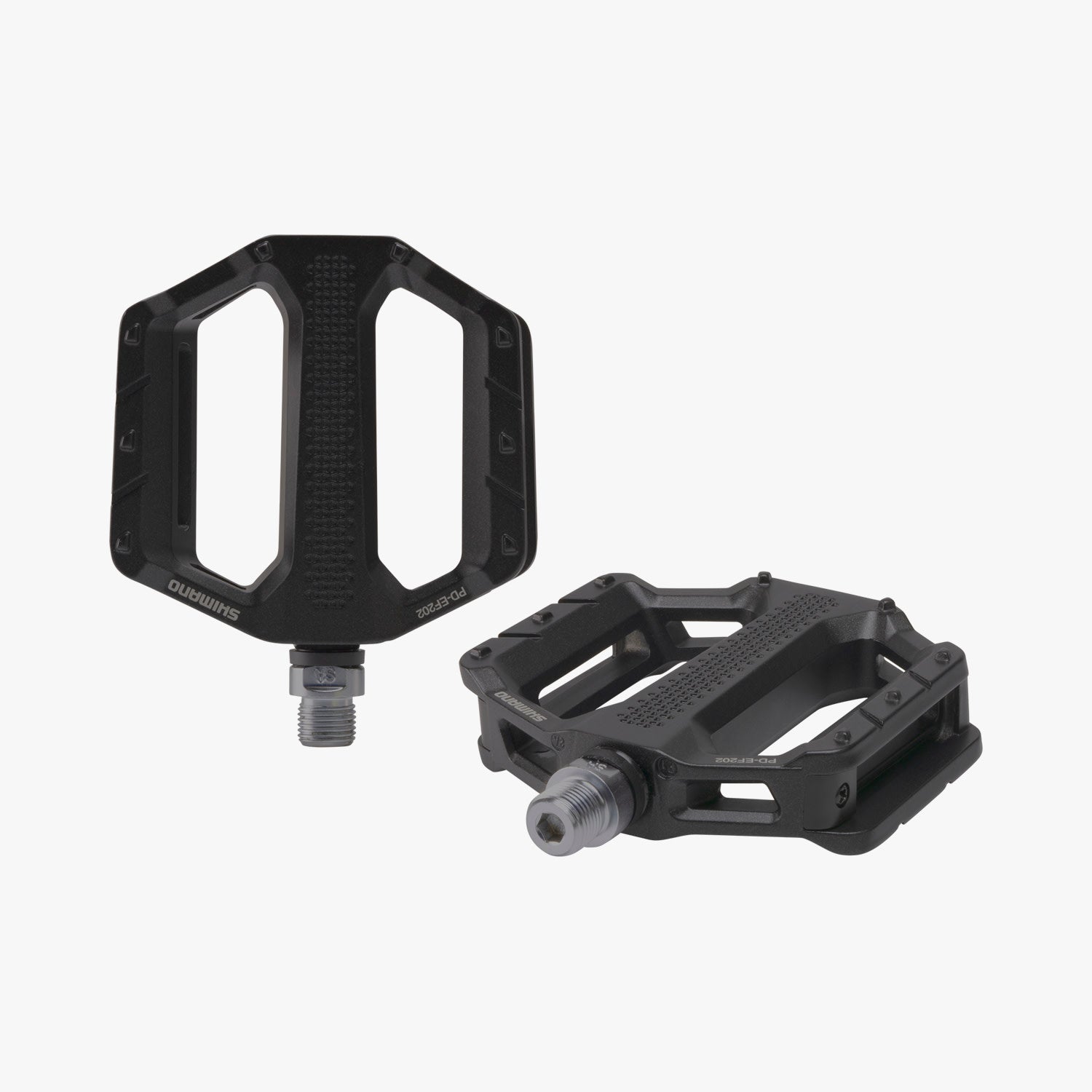 shimano plattformpedale pd-ef202 Shimano PD-EF202 Aluminum Flat Pedal | Flat Pedals
