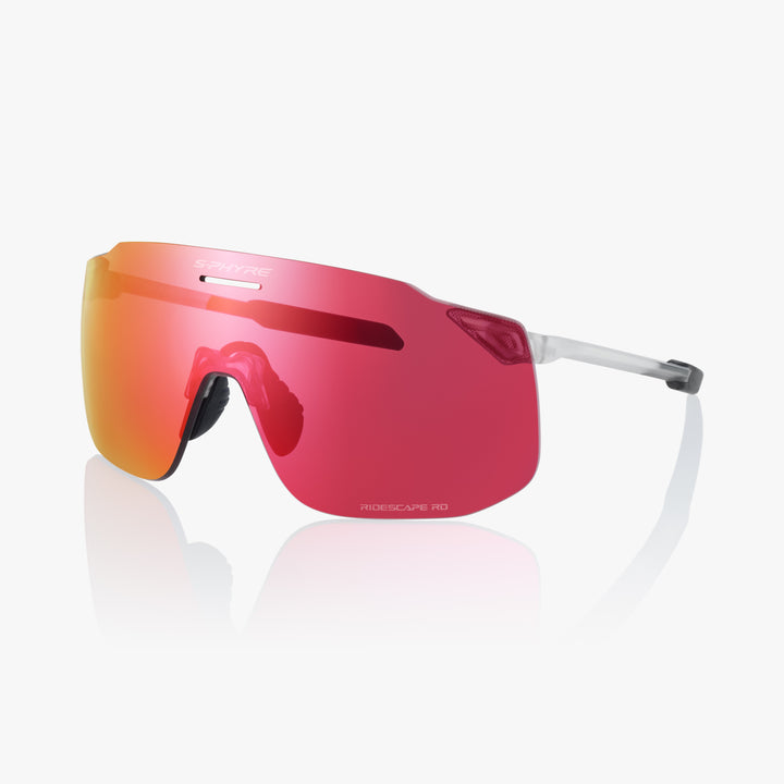 Occhiali Da Ciclismo SHIMANO SPHR2 Unisex - Adulto - Lenti Ridescape RD Per Protezione UV E Vento - Design Leggero E Avvolgente
