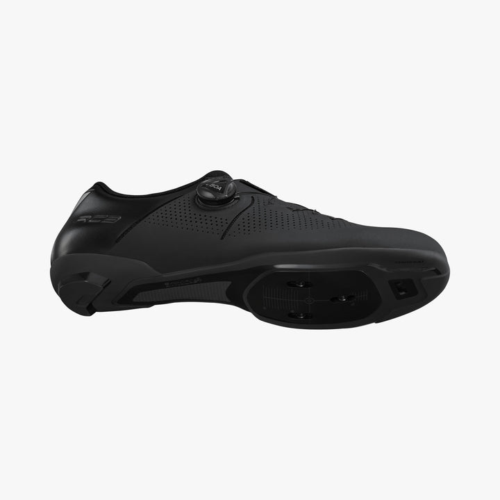 Shimano #SH-R132L Size 45 carbon 2024 composite sole black/white cycling shoe