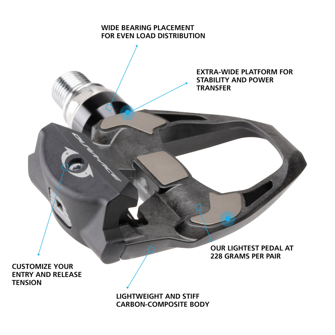 DURA-ACE PD-R9100 SPD-SL Carbon Pedals