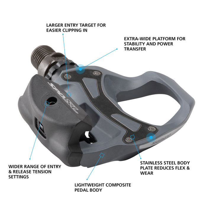 Shimano PD-R5500 SPD-SL Pedals | Road Pedals | Ride Shimano