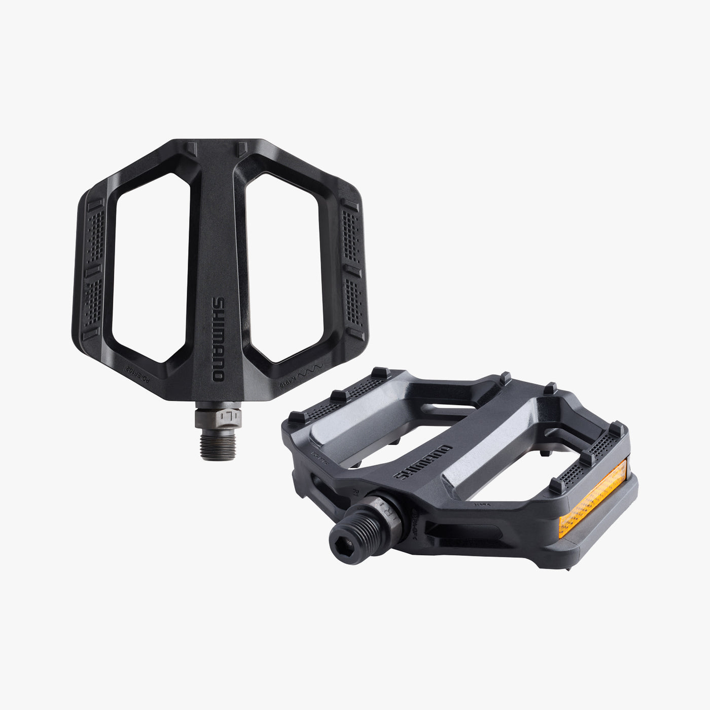 pedale pd Shimano PD-EF102 Flat Pedal Black