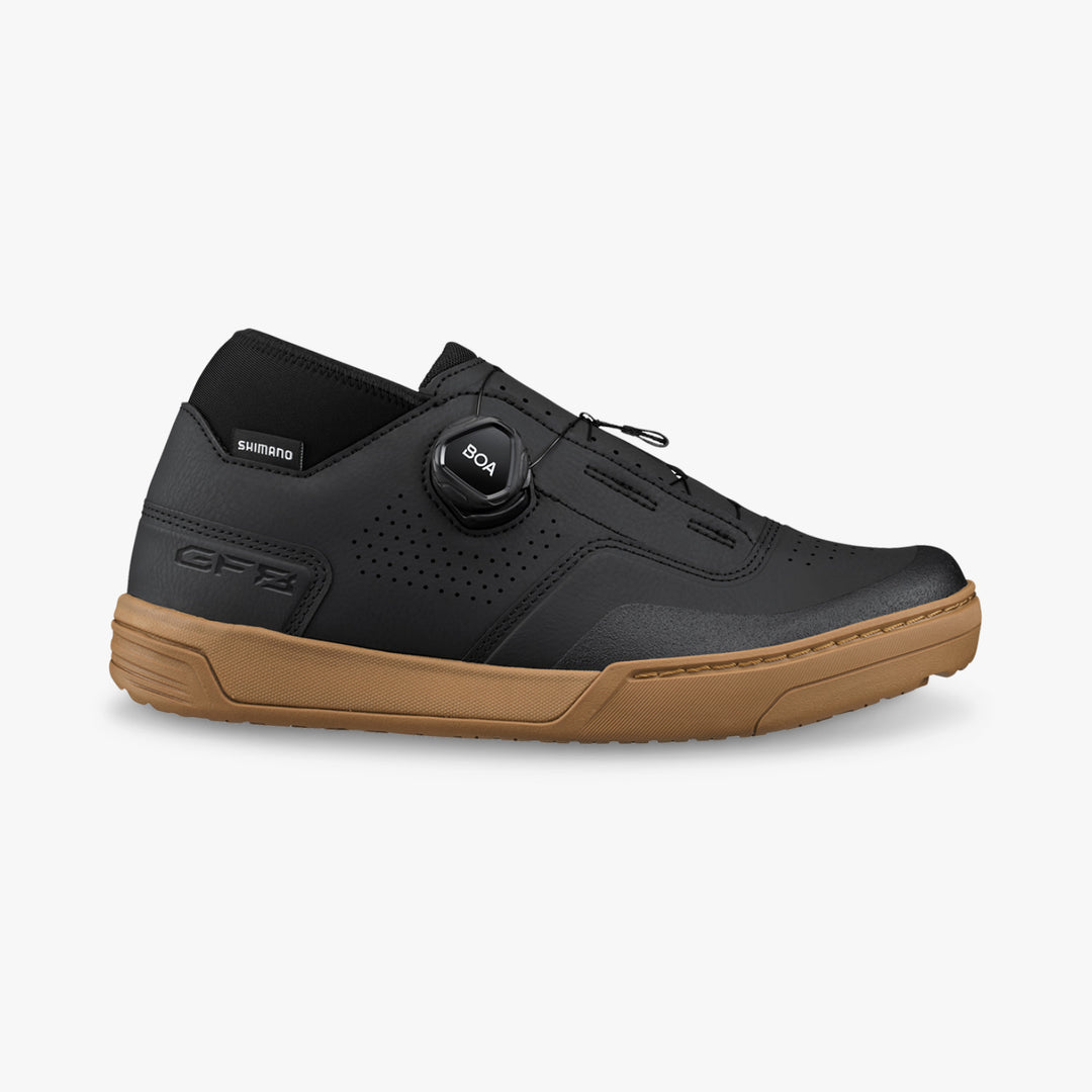 Shimano SH-GF800 Women's Flat Shoe, Black/Amber / 40 (W8)