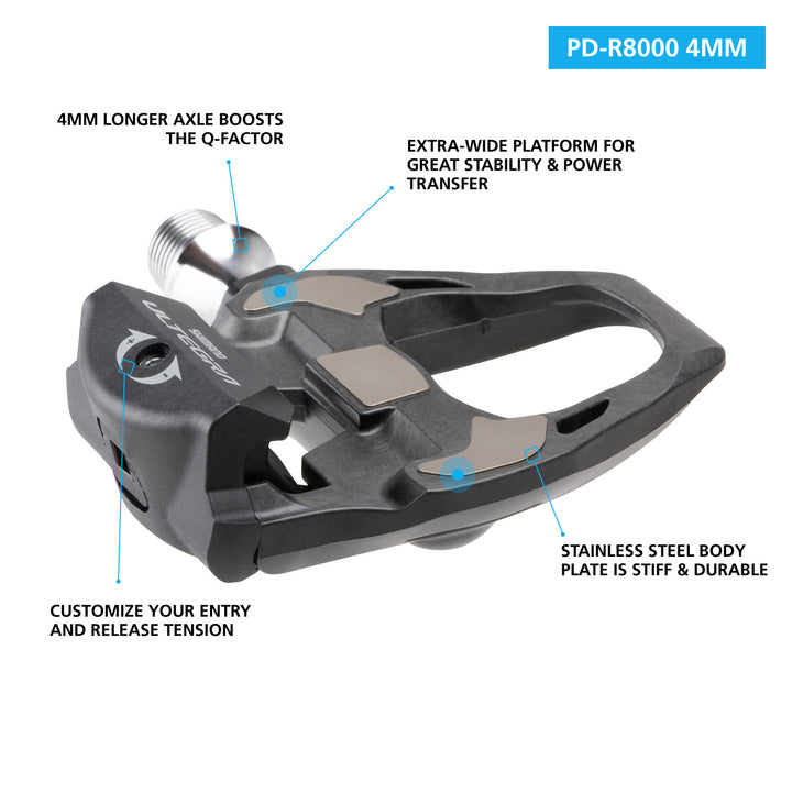 Ultegra PD-R8000 SPD-SL Carbon Pedals | Road Pedals