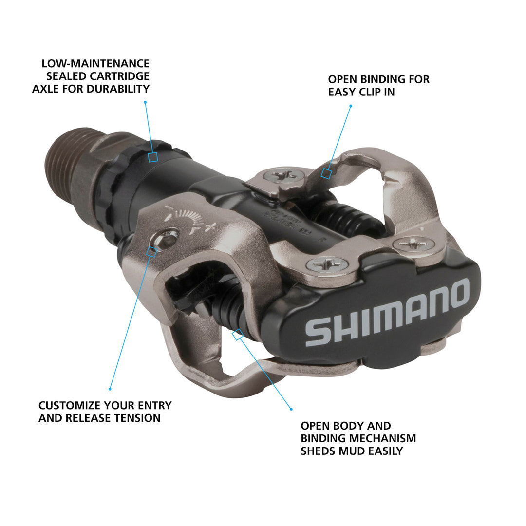 Shimano PD-M520 SPD Pedals | MTB Pedals
