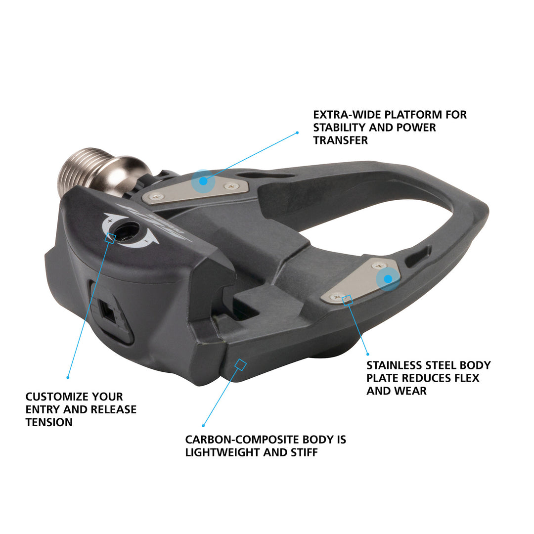 105 PD-R7000 SPD-SL Carbon Pedals | Road Pedals | Ride Shimano