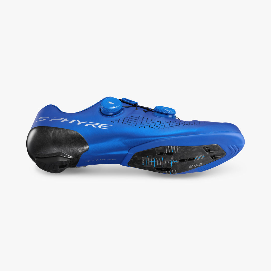 Shimano S-Phyre クリンチングシューズ ブルー S-PHYRE SH-RC910 | Premium Road Cycling Shoes | Ride Shimano